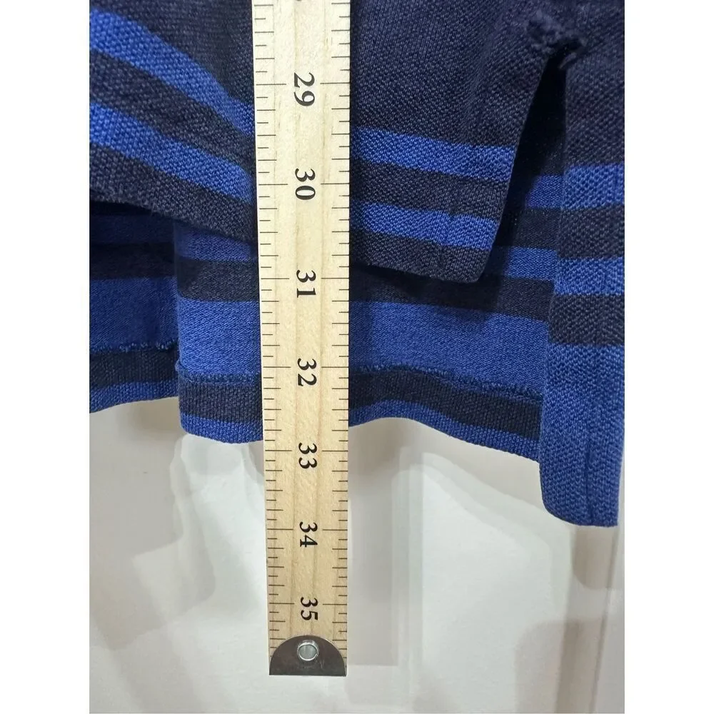Vintage Polo Golf Ralph Lauren Stripe Classic Polo Golf Shirt Men's XL